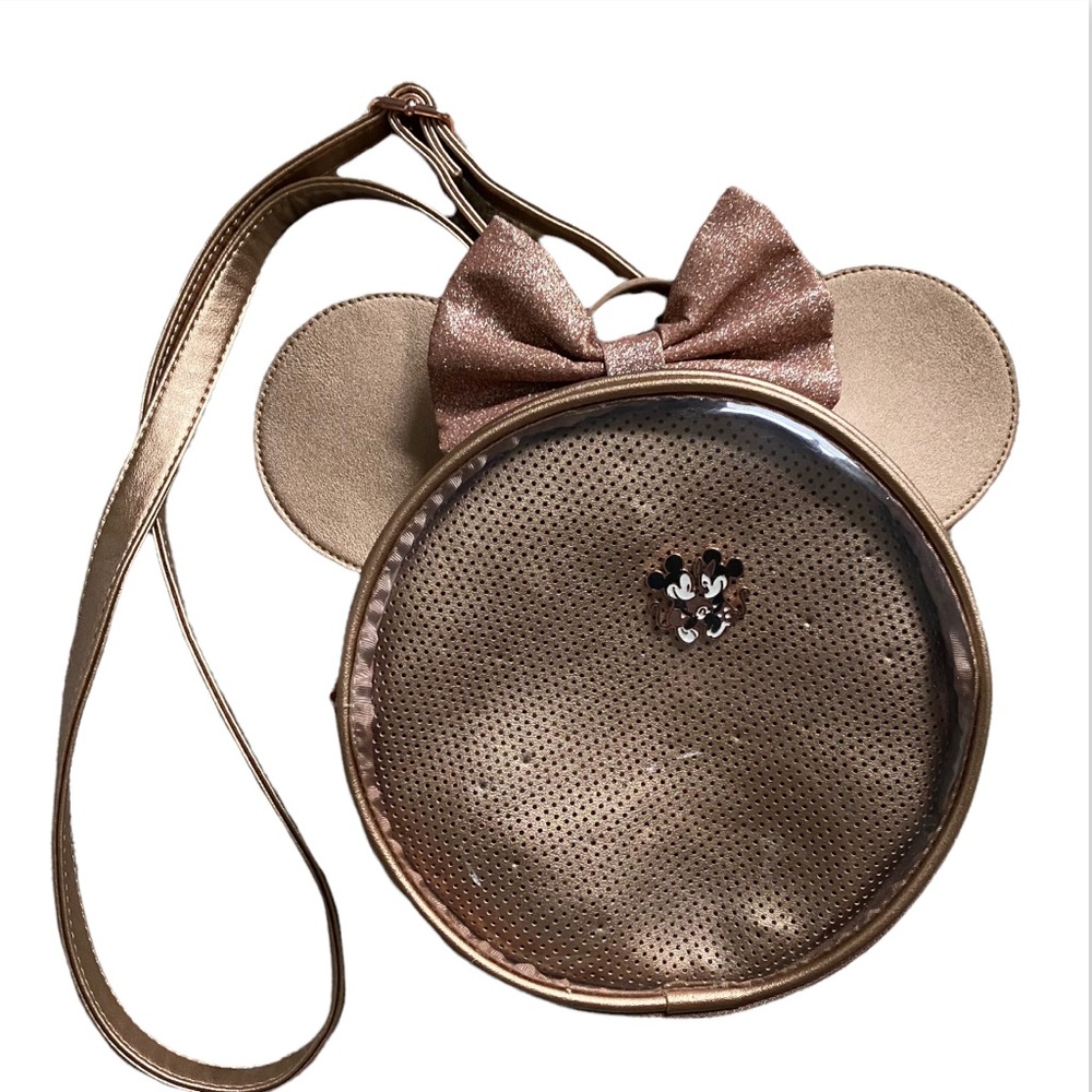 Very Rare Loungefly Crossbody/Backpack Rose Gold Pin Bag!